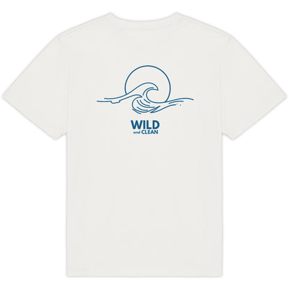T-shirt Oversize (Unisexe) – Édition Océan